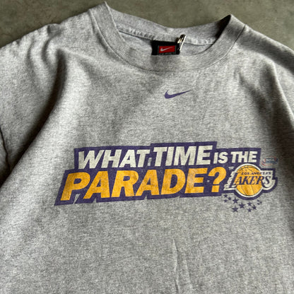 Y2K ‘08 Lakers What Time Is The Parade Tee