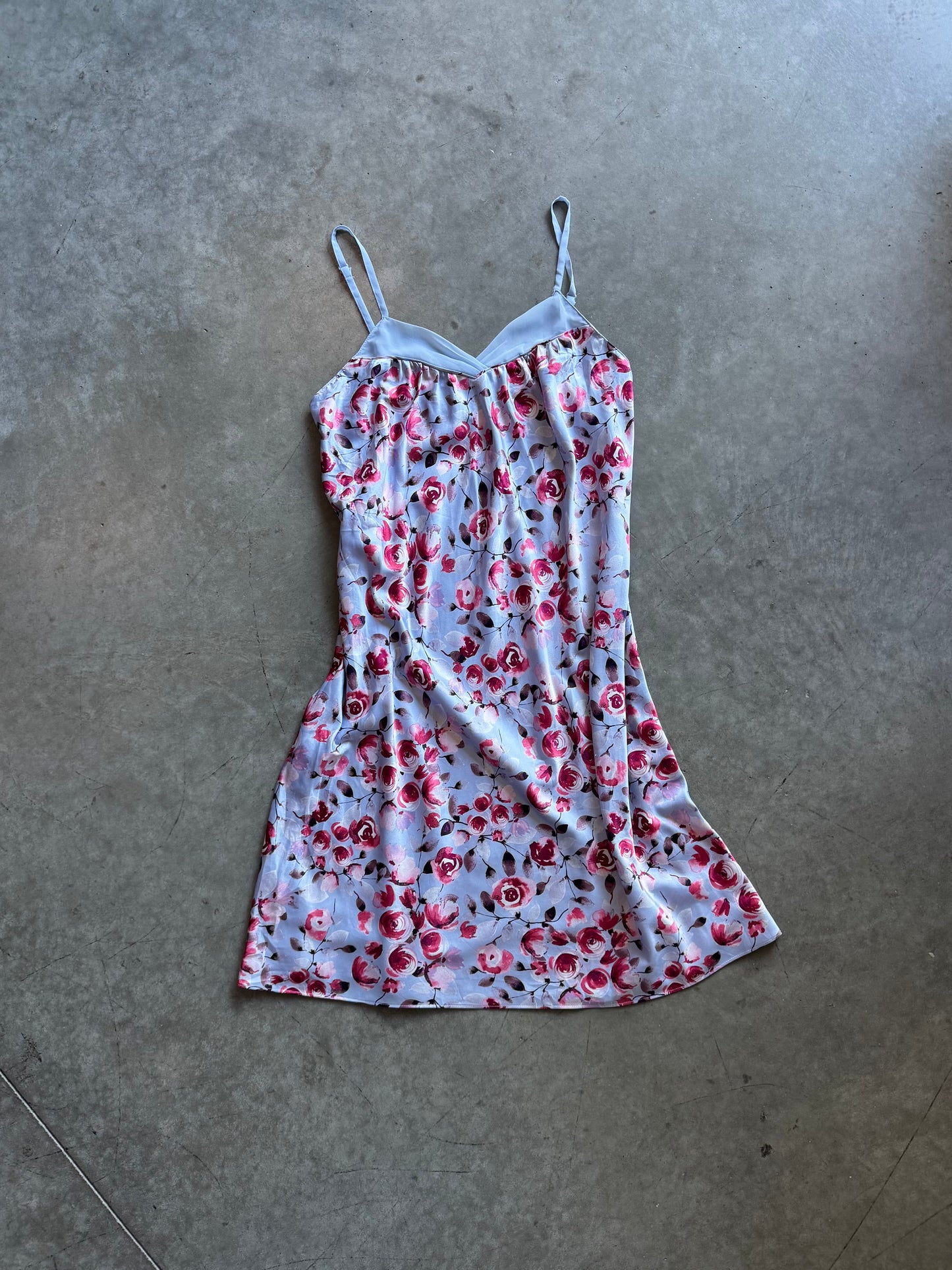 Women’s Cabernet Blue/Pink Rose Slip