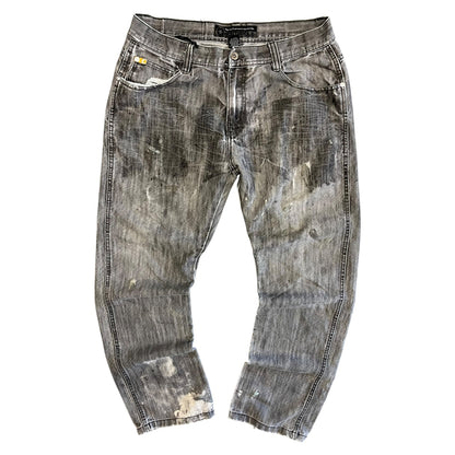 Y2K South Pole Loose Fit Grey Jeans