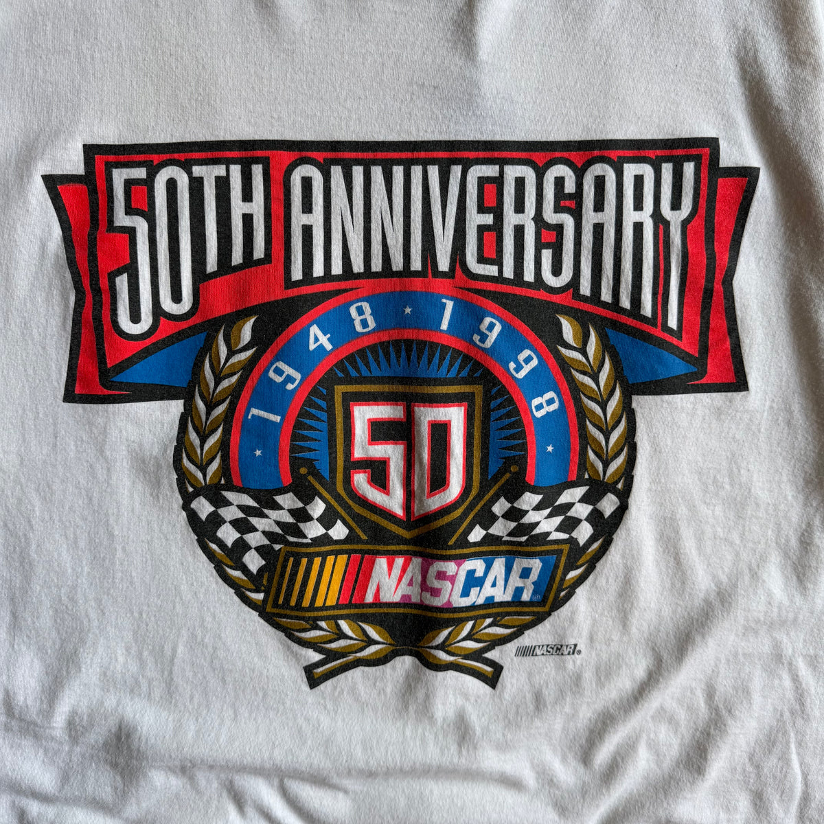 Vintage Chase Authentics NASCAR 50th Anniversary Tee