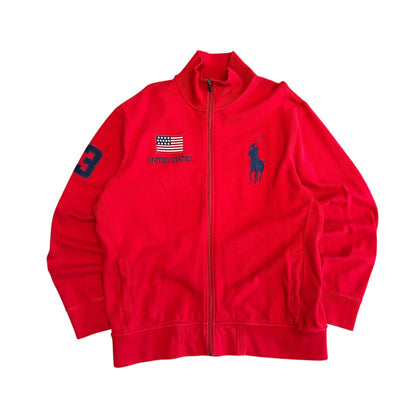 Polo Ralph Lauren Big Pony USA Zip Up Track Jacket