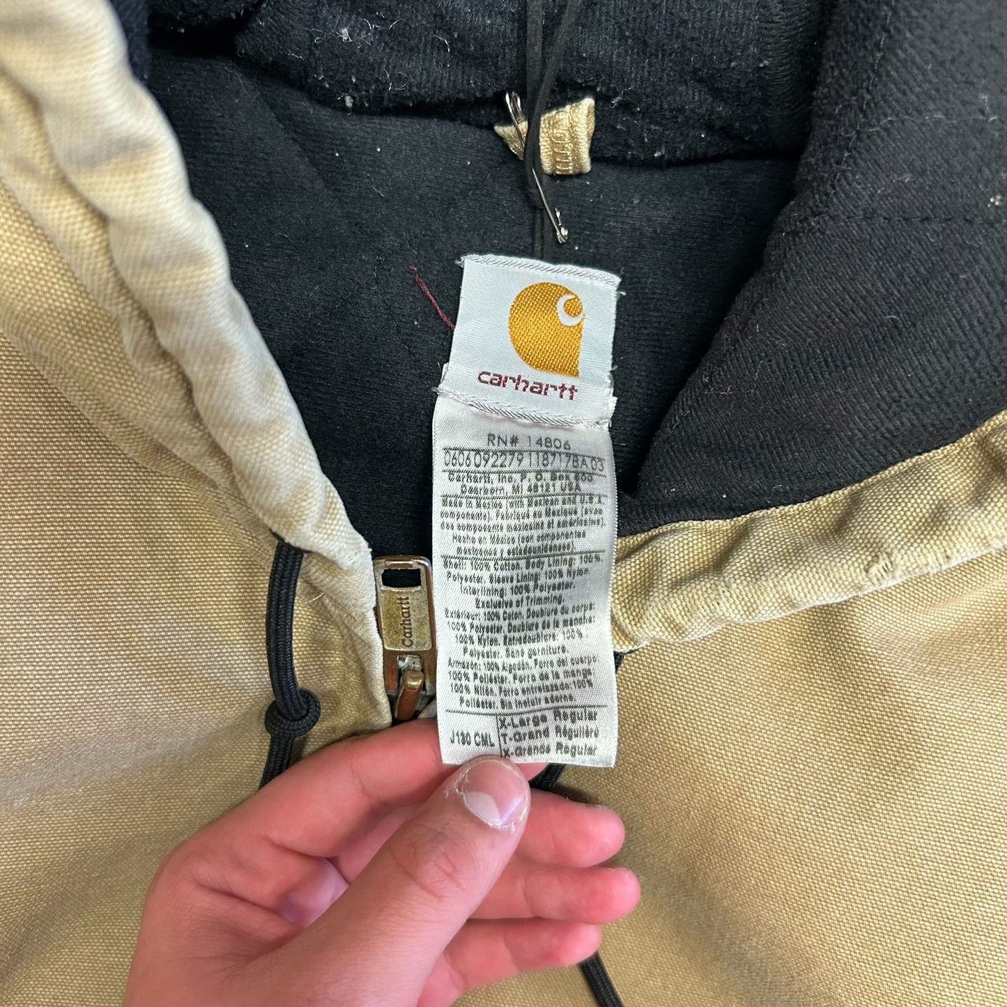 Carhartt ‘J130 BRN’ Brown Active Jacket