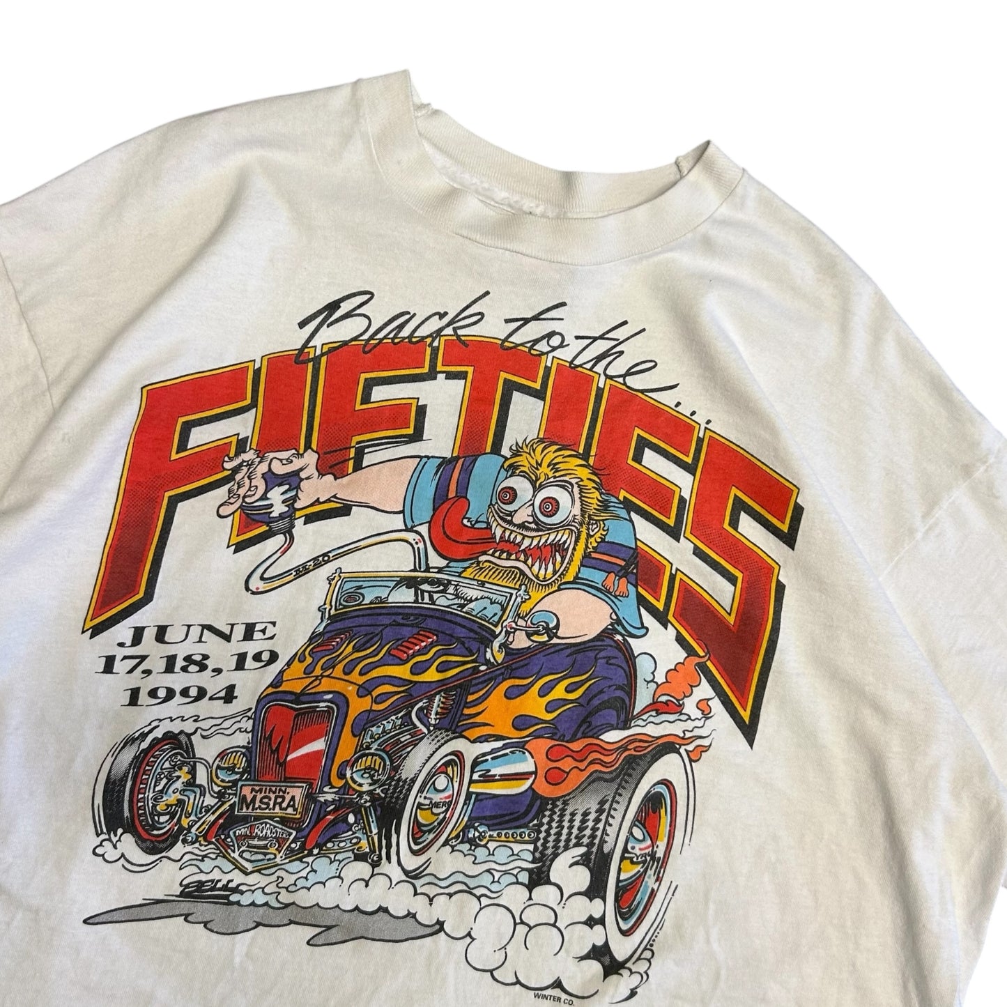 Vintage Back To The Fifties Graphic Tee