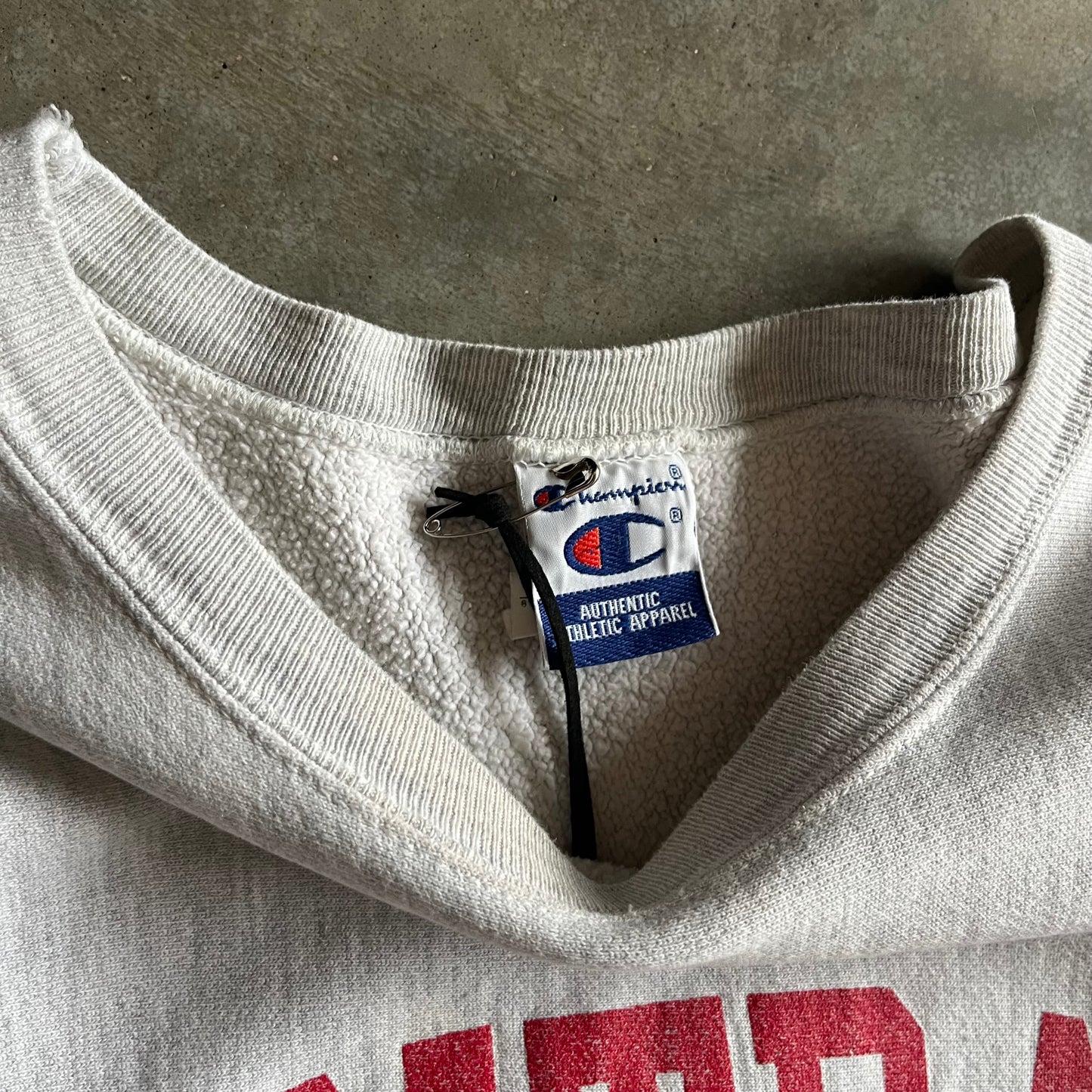 Vintage Champion Reverse Weave Central College Crewneck