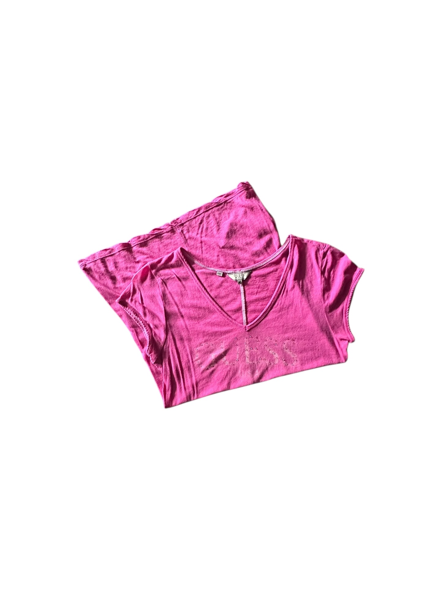 Women’s Y2K Guess Pink Baby Tee