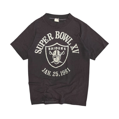 Vintage ‘81 Raiders Super Bowl XV Tee