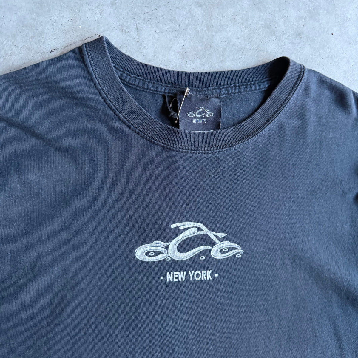 Y2K Orange County Choppers New York Skyline T Shirt