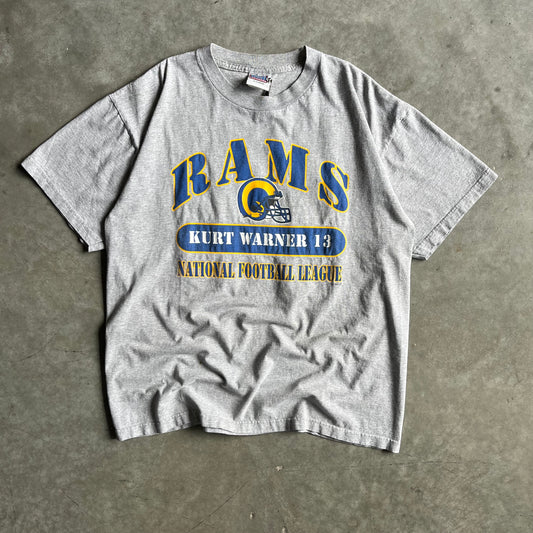 Vintage LA Rams Kurt Warner #13 NFL Tee