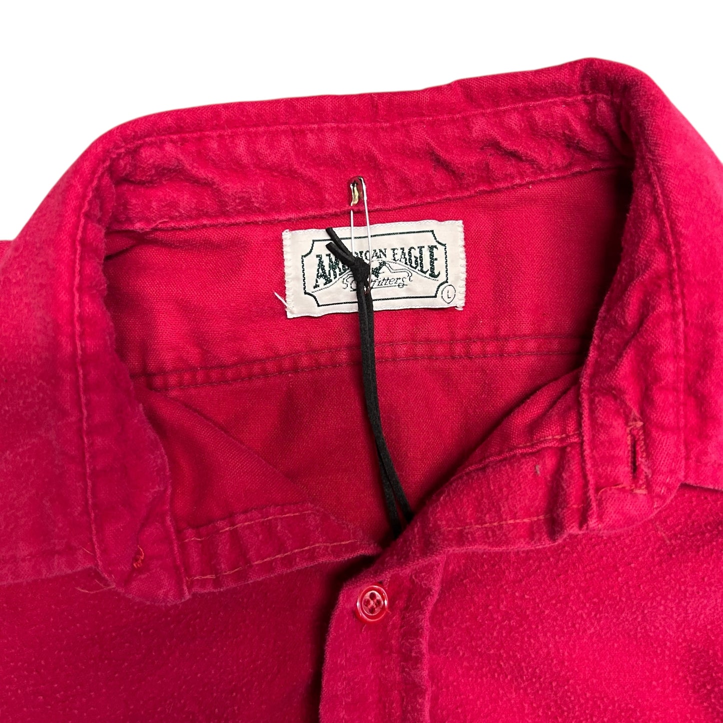 Vintage American Eagle Red Flannel