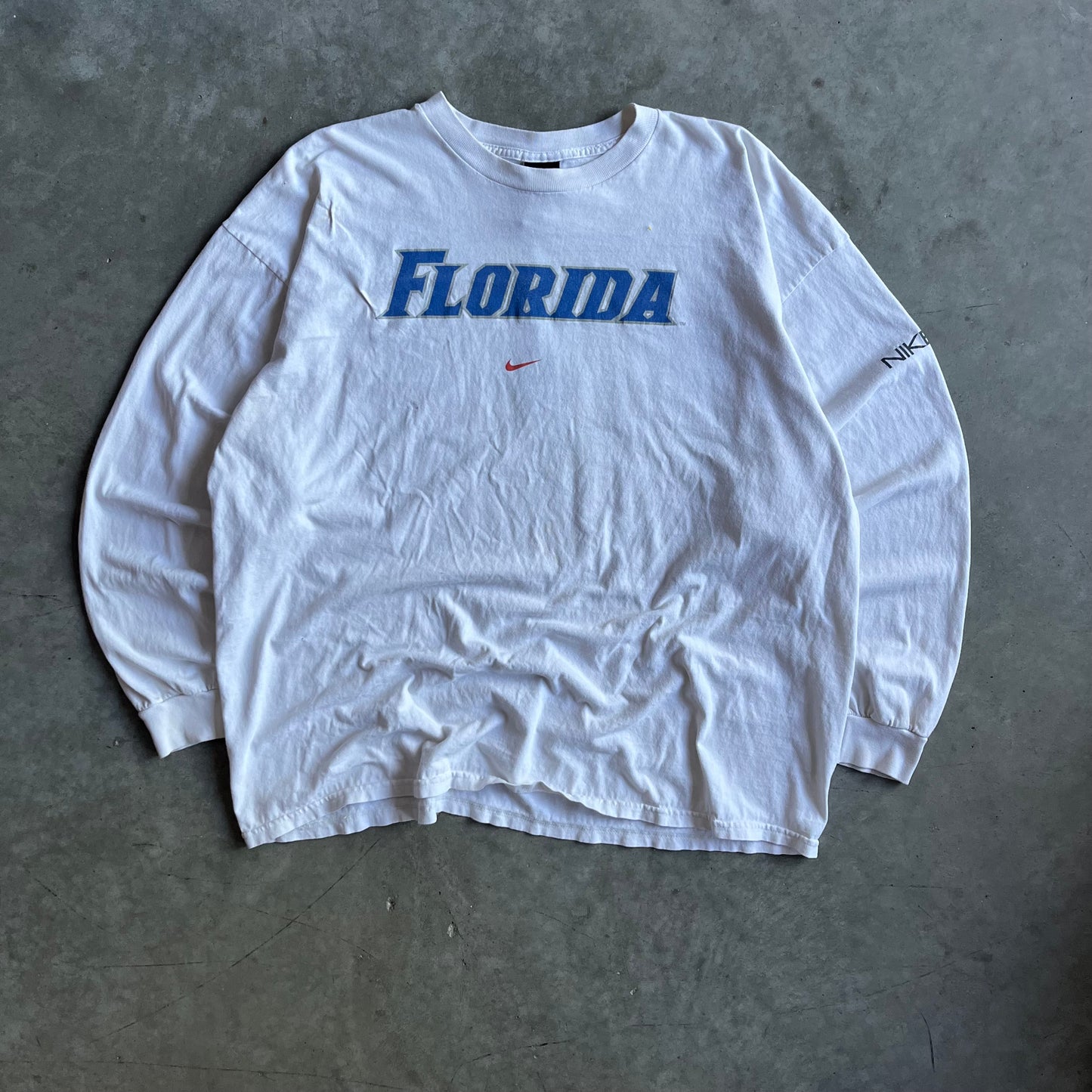 Vintage Team Nike Florida Gators Spell-Out Longsleeve