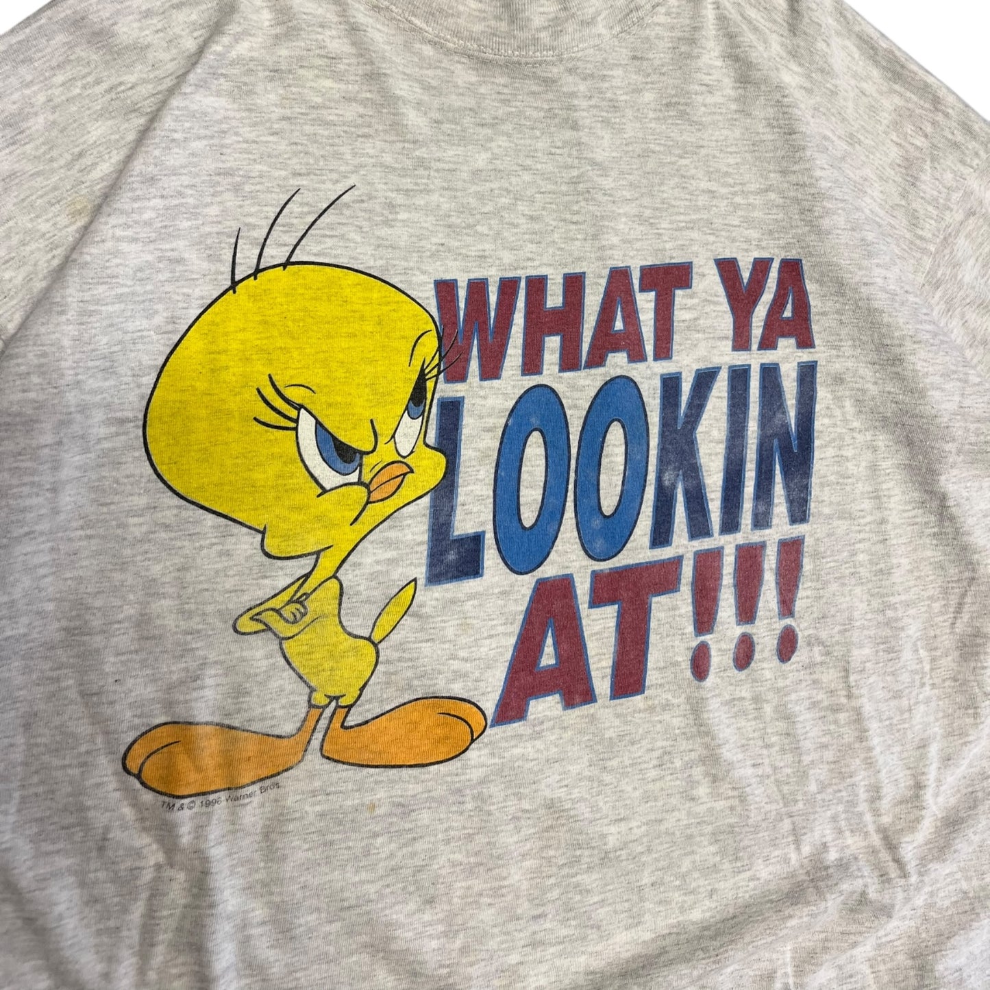 Vintage Tweety Bird “Who You Lookin At” Tee