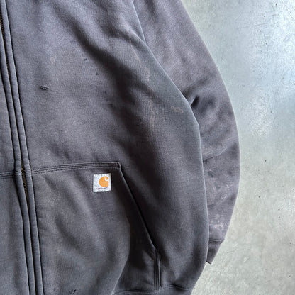 Vintage Carhartt Insulated Zip-Up Hoodie