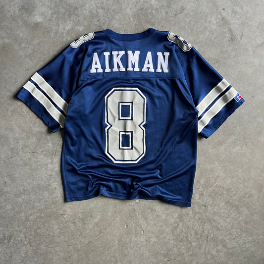 Vintage Russell NFL Troy Aikman Cowboys #8 Jersey