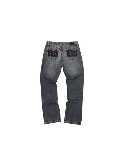 Women’s Y2K Eckored Low Rise Jeans