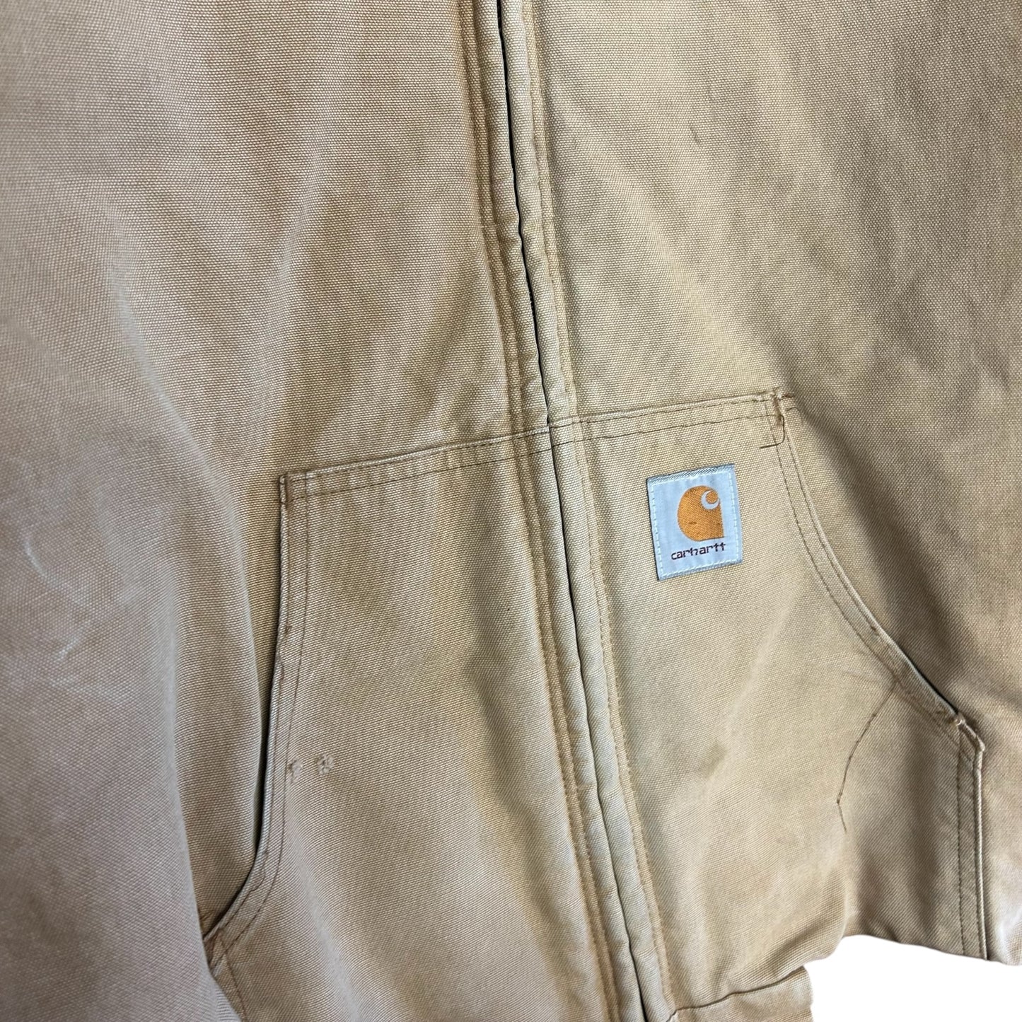 Carhartt ‘J04 BRN’ Brown Quilt Lined Active Jacket