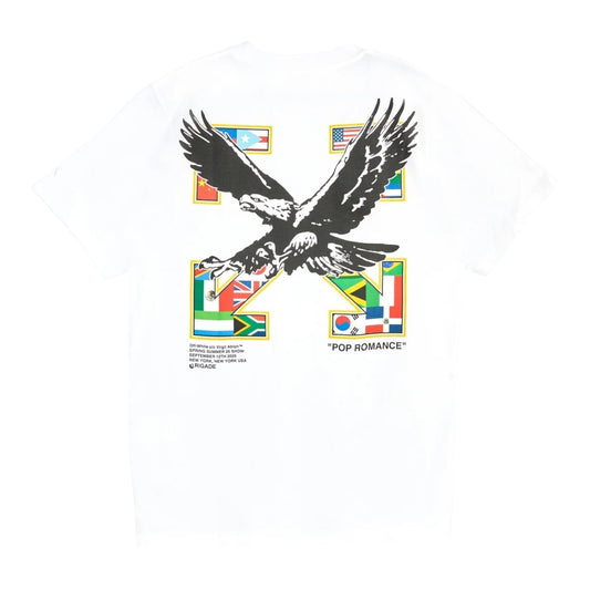 Off White x Brigade NYFW “Staff” T Shirt White