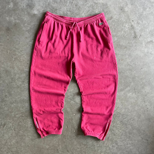 Supreme Lacoste FW19 Pique Pants - Pink