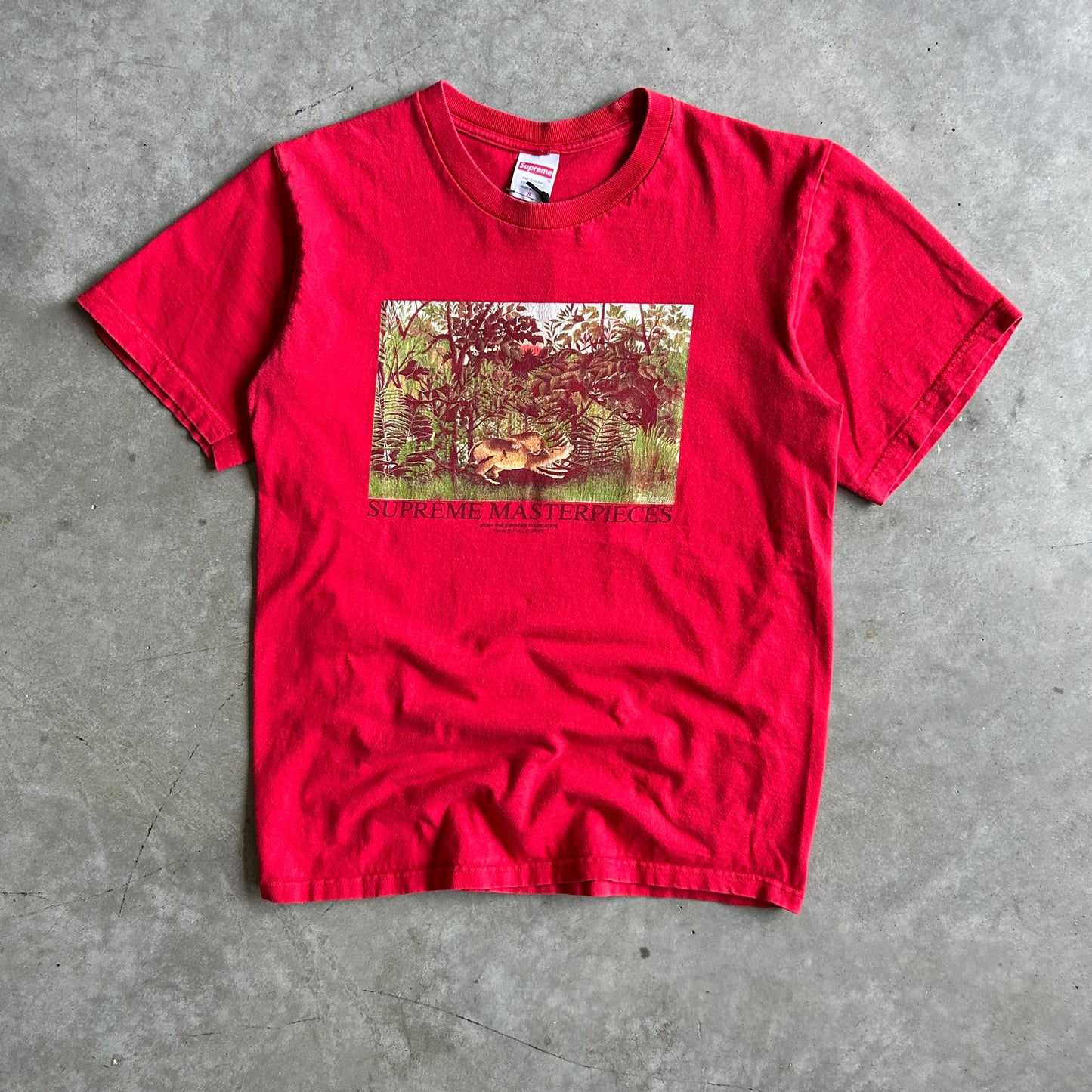 SS20 Supreme Masterpieces Tee - Red
