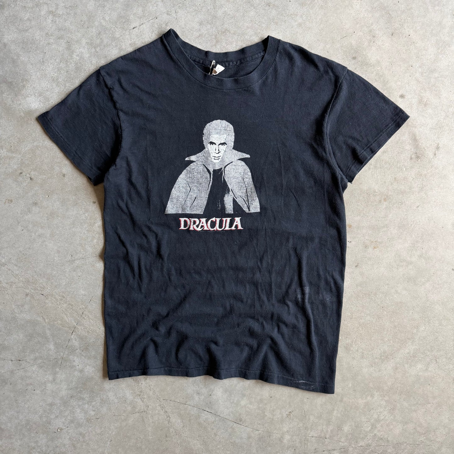 Vintage 70s Dracula Movie Promo T Shirt
