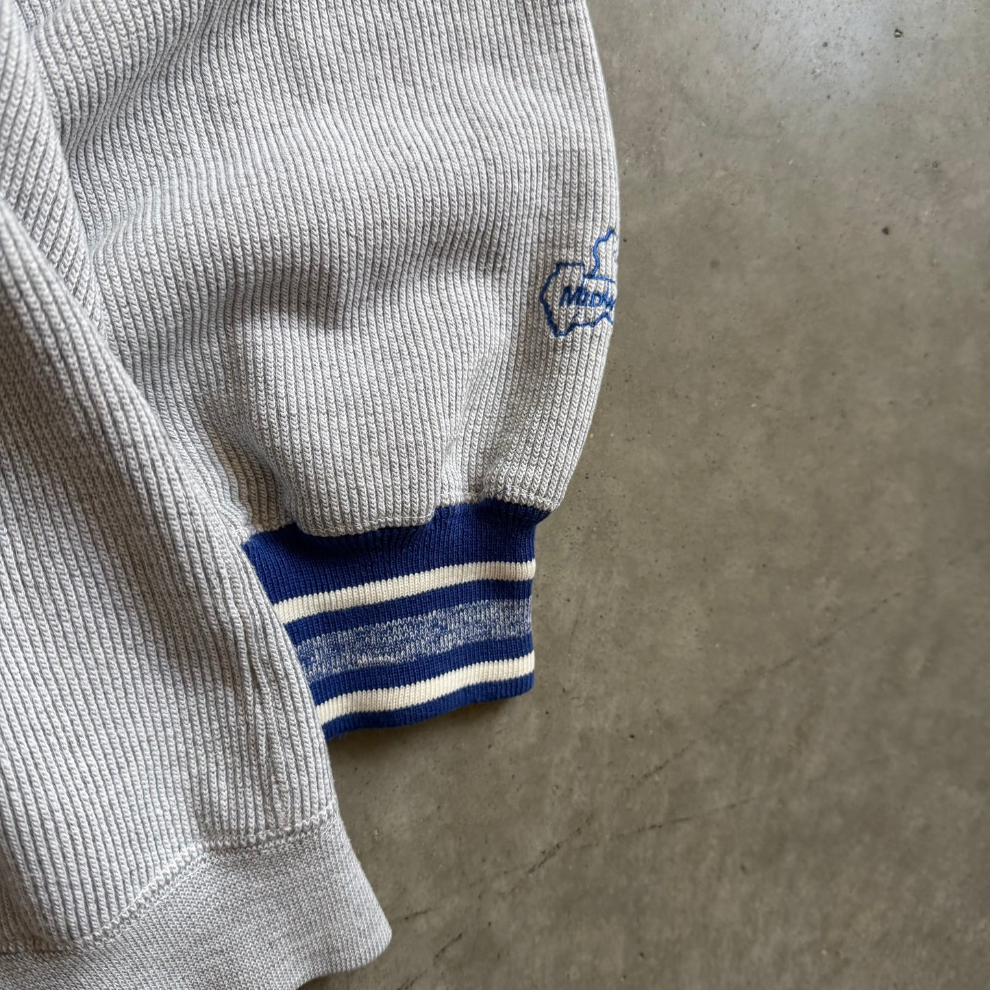 Vintage Midwest ‘97 Brickyard 400 Waffle Knit Sweatshirt