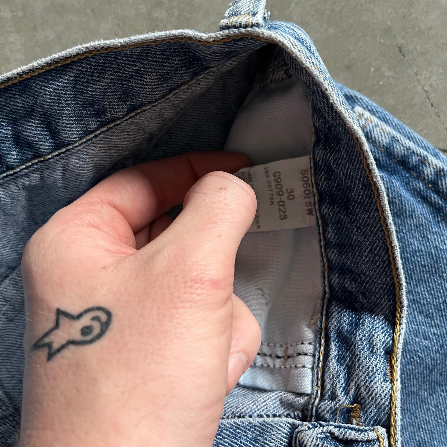 Vintage Wrangler Medium Wash Jorts