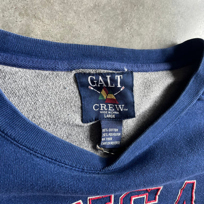 Vintage Galt Crew University Of Kansas Logo Sweatshirt