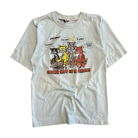 Vintage Another Shitty Day In Paradise Tee
