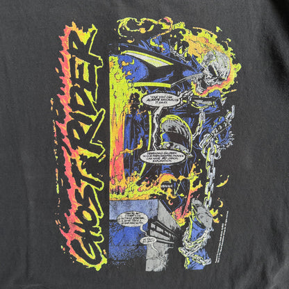 Vintage Marvel Ghost Rider Degrading Children Comic Images T Shirt