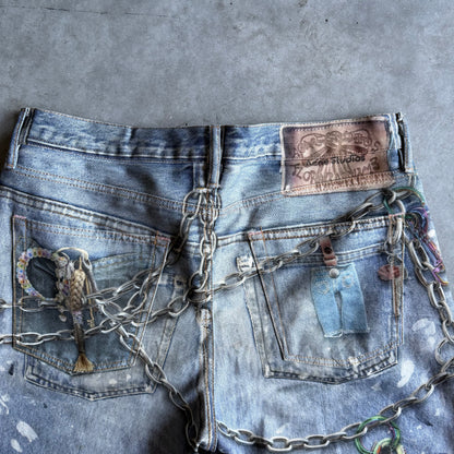 Acne Studios 1981 Loose Fit Trompe-L’ŒIL Jeans