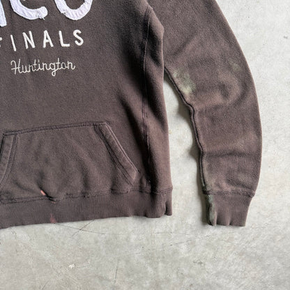 Women’s Y2K Hollister Mocha Brown Huntington Beach Hoodie