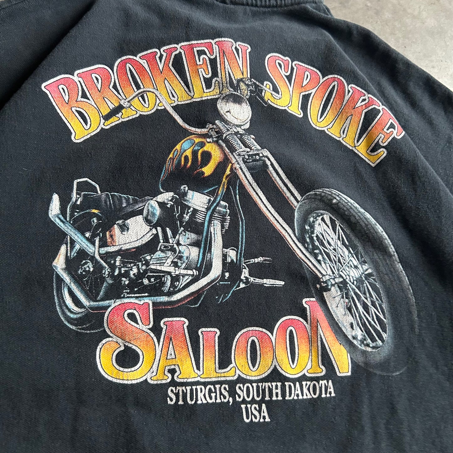 Vintage Broken Spoke Saloon Polo Tee