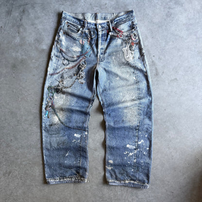 Acne Studios 1981 Loose Fit Trompe-L’ŒIL Jeans