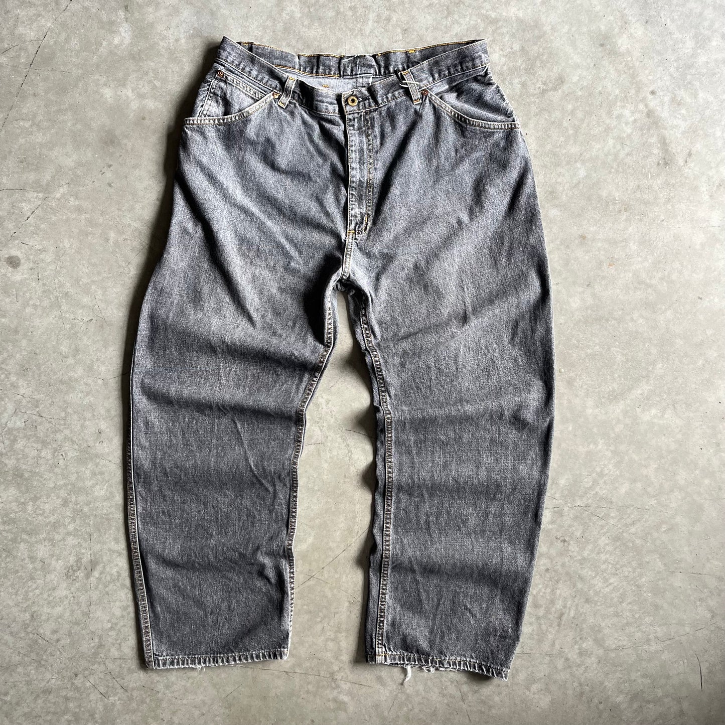 Polo Company Jeans Ralph Lauren Black Baggy Jeans