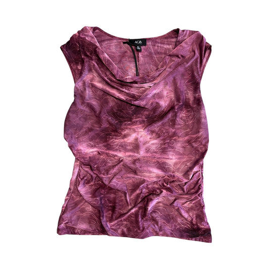 Women’s ABG Sleeveless Cowl Neck Top