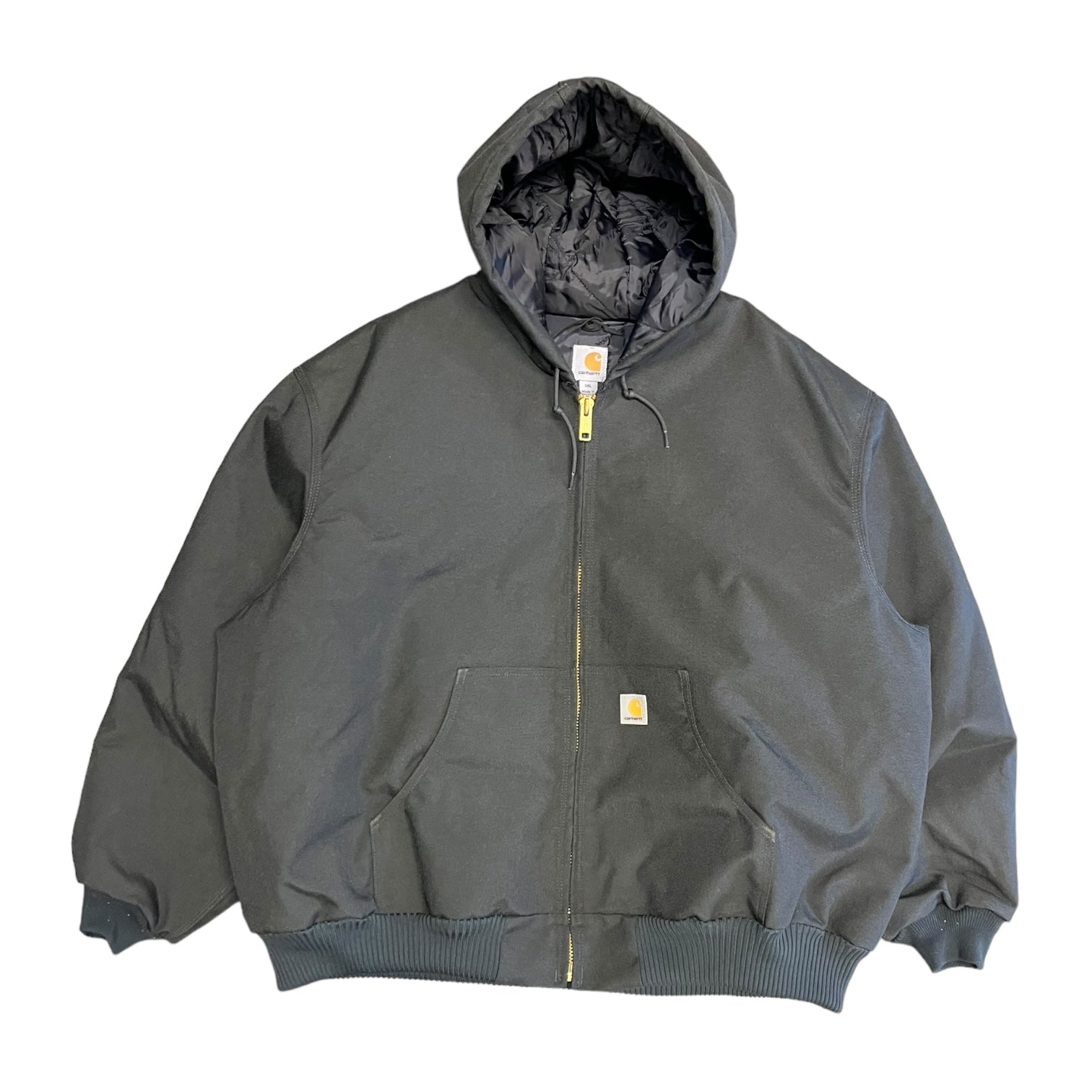 Carhartt J133 BLK Quilt Lined Active Jacket