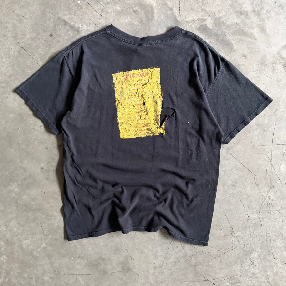 2007 Billy Joel Live In Concert Tour Tee