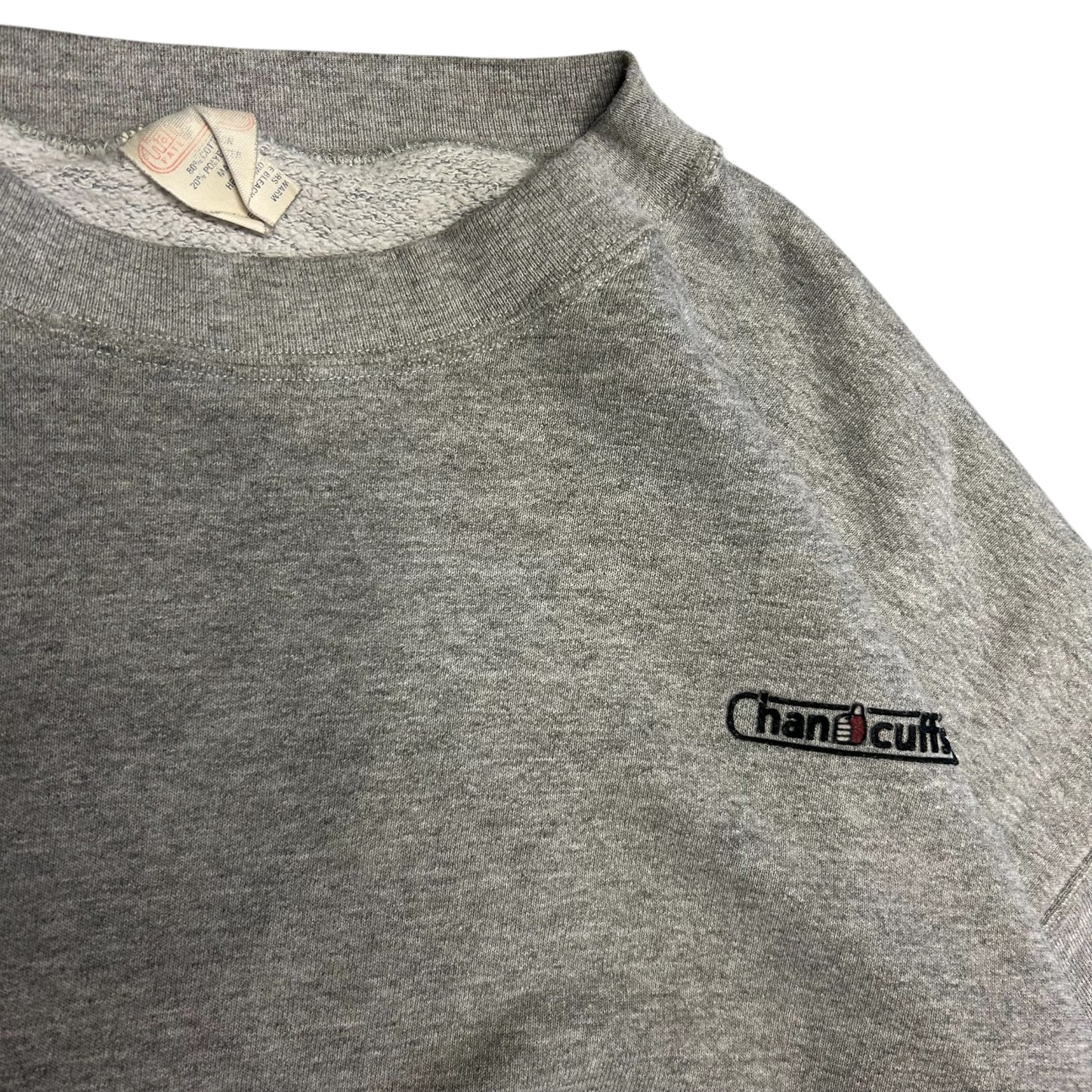 Vintage Handcuffs Grey Crewneck Sweatshirt