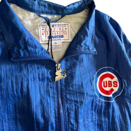 Vintage Chicago Cubs Starter Script Windbreaker