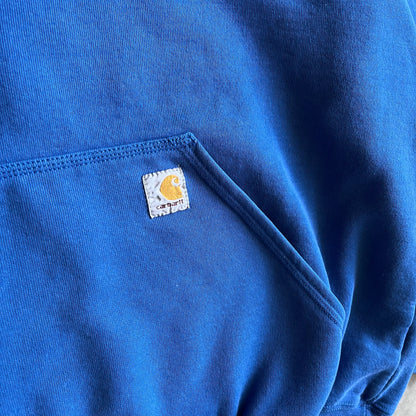 Y2K Carhartt Original Fit Blue Hoodie