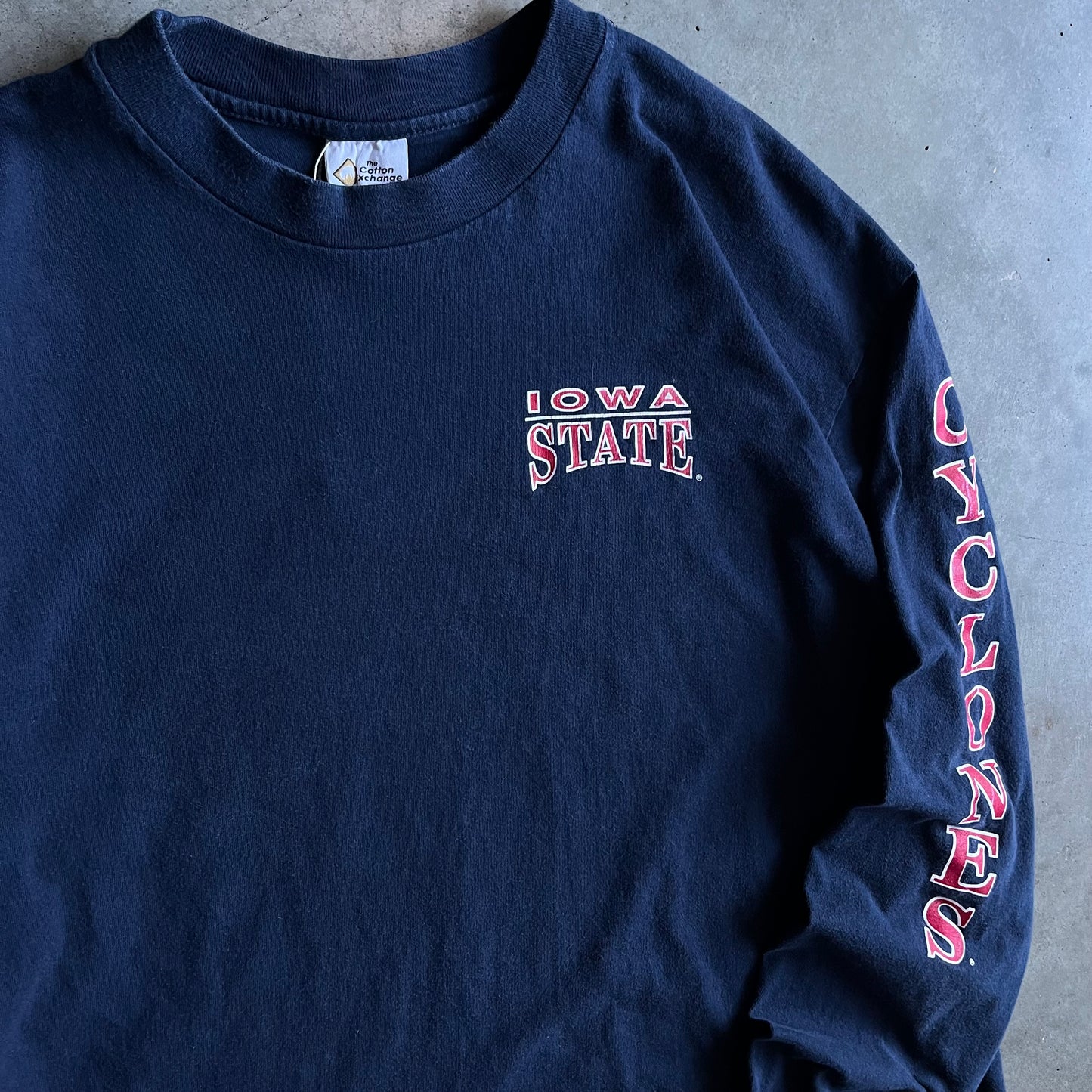Vintage Cotton Exchange Iowa State University Cyclones Longsleeve
