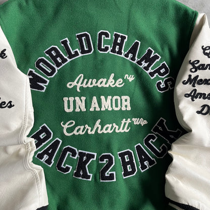 Carhartt WIP x Awake NY Teddy Varsity Jacket