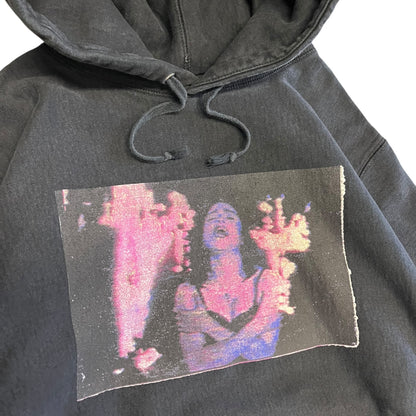 FW14 Supreme Burning Crosses Madonna Hoodie
