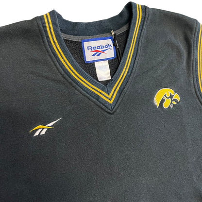 Vintage Reebok Iowa Hawkeyes Sweater Vest