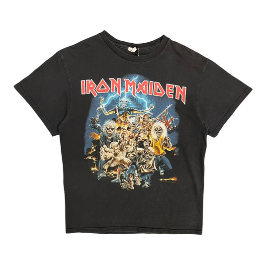 Y2K Iron Maiden Faded Band T Shirt