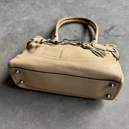 Coach Y2K Hamptons Beige Shoulder Bag