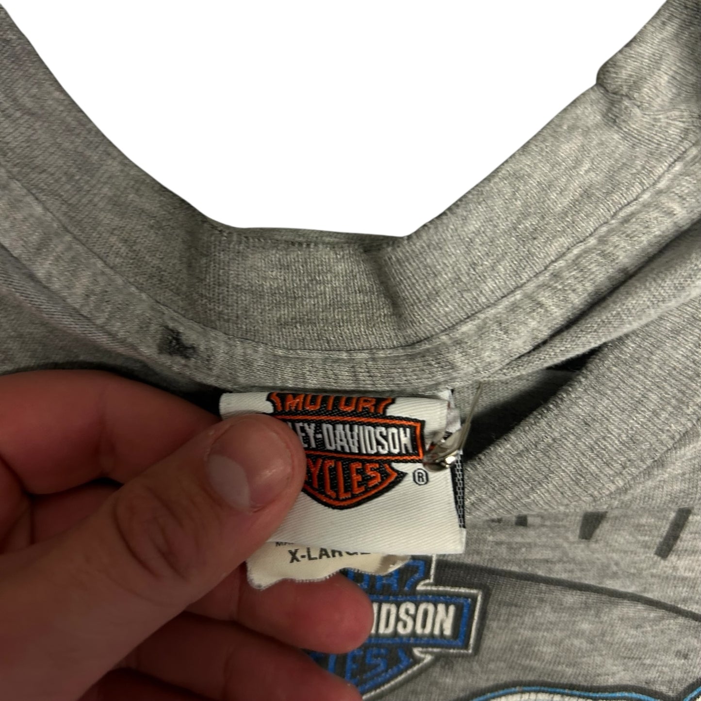 Y2K Harley Davidson Electra Glide Cut Off Tee