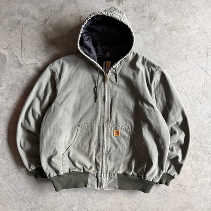 Carhartt ‘J280 MOS’ Moss Green Quilt Lined Active Jacket