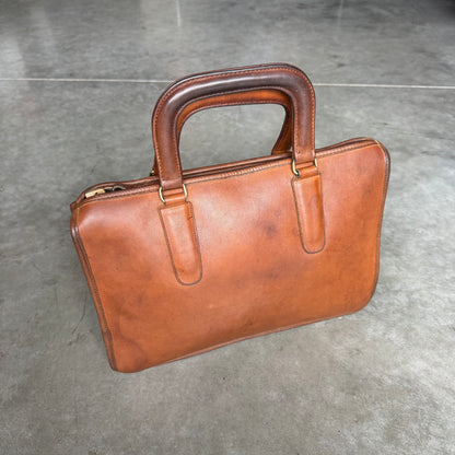 Vintage Coach Bonnie Cashin Slim Satchel British Tan
