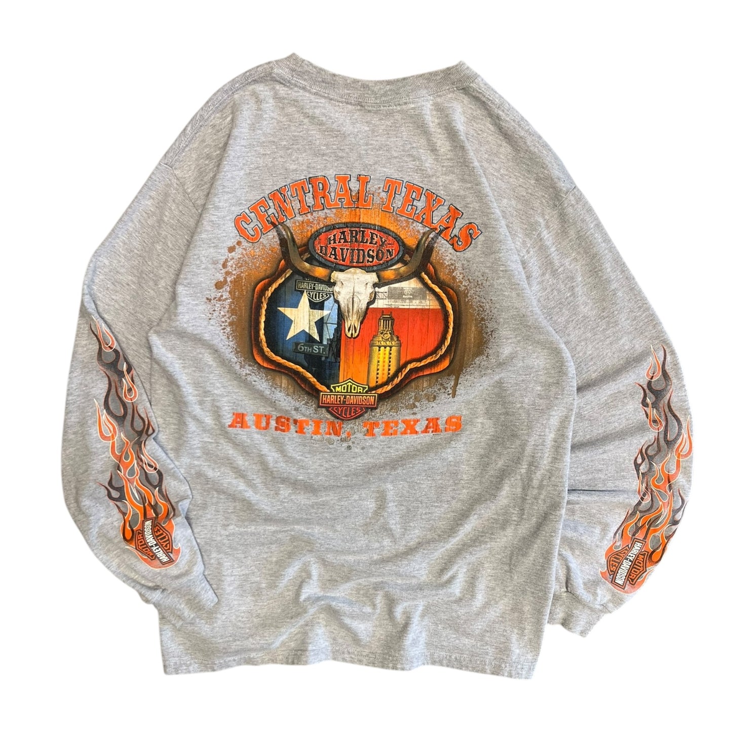 Y2K Harley Davidson Texas Long Sleeve Tee