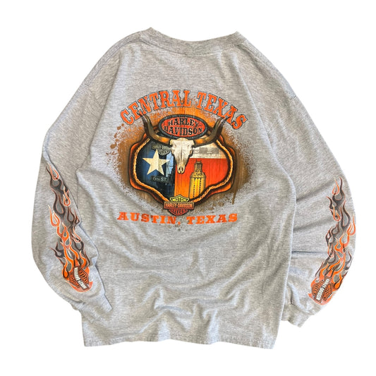 Y2K Harley Davidson Texas Long Sleeve Tee